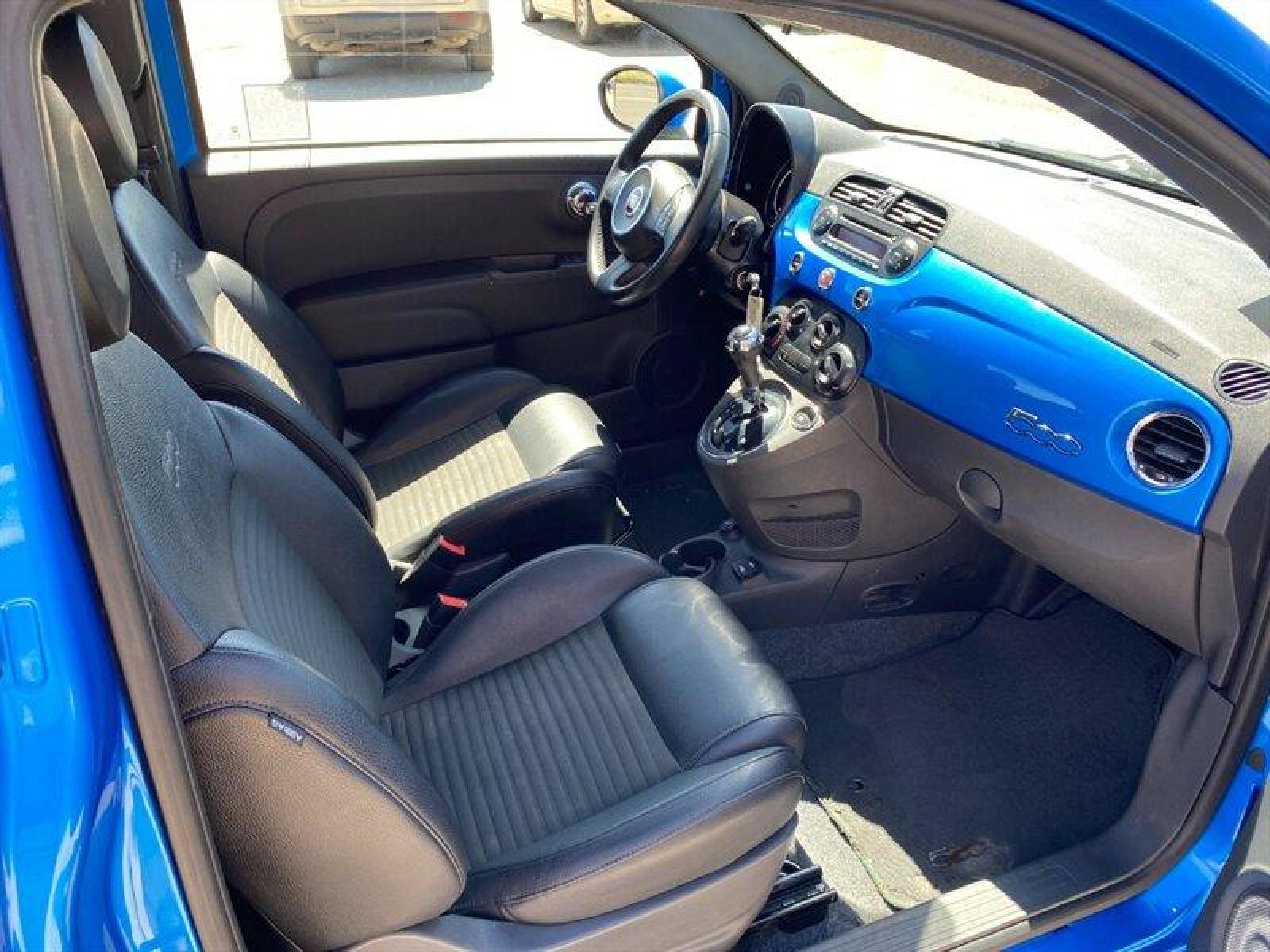 2015 Blue FIAT 500 Sport (3C3CFFBR7FT) with an 1.4L I4 101hp 98ft. lbs. engine, 5 Speed Manual transmission, located at 842 E South Street, Powell, WY, 82435, (307) 754-7289, 44.752300, -108.746933 - Photo #15