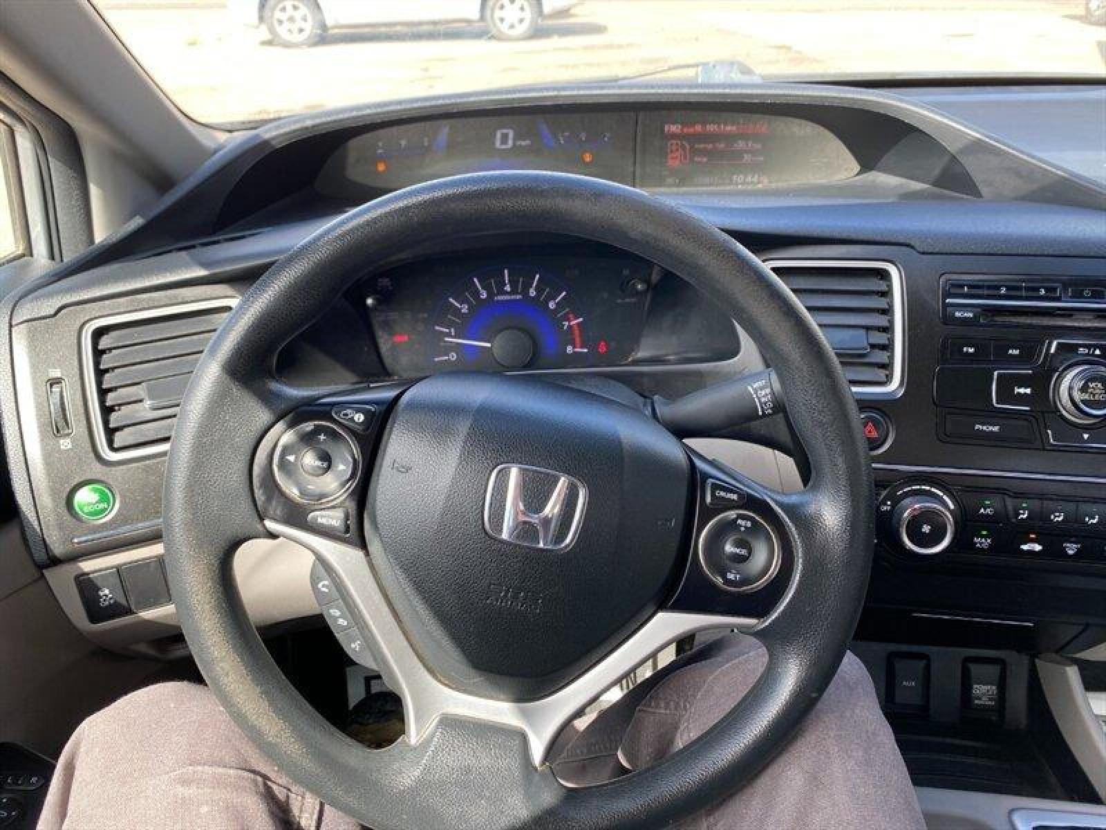 2015 Alabaster Silver Metallic Honda Civic LX (19XFB2E51FE) with an 1.8L I4 143hp 129ft. lbs. engine, 5 Speed Manual transmission, located at 842 E South Street, Powell, WY, 82435, (307) 754-7289, 44.752300, -108.746933 - Photo #7