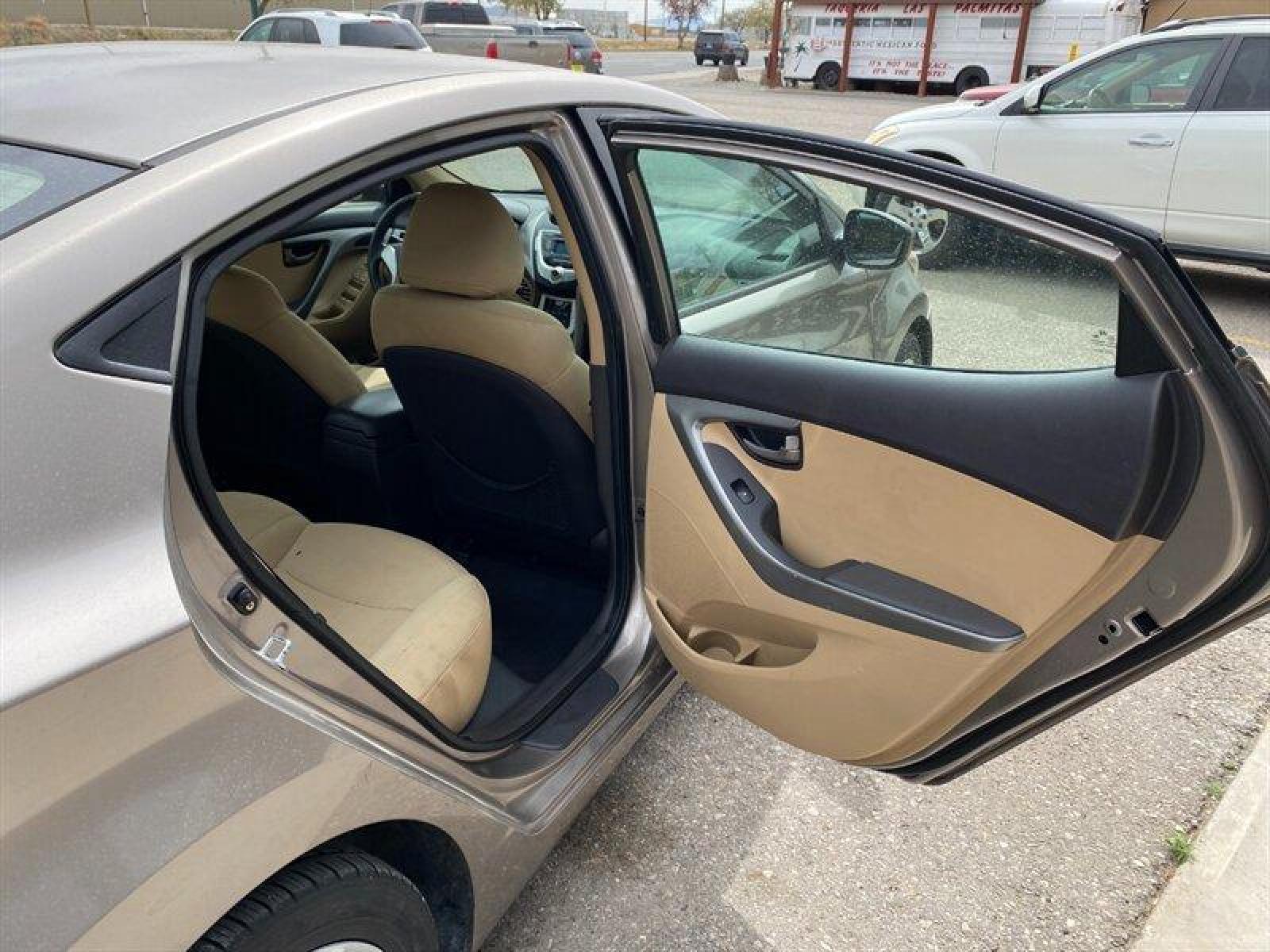 2011 Tan Hyundai ELANTRA GLS (5NPDH4AE5BH) with an 1.8L I4 148hp 131ft. lbs. engine, 6 Speed Manual transmission, located at 842 E South Street, Powell, WY, 82435, (307) 754-7289, 44.752300, -108.746933 - Photo #14