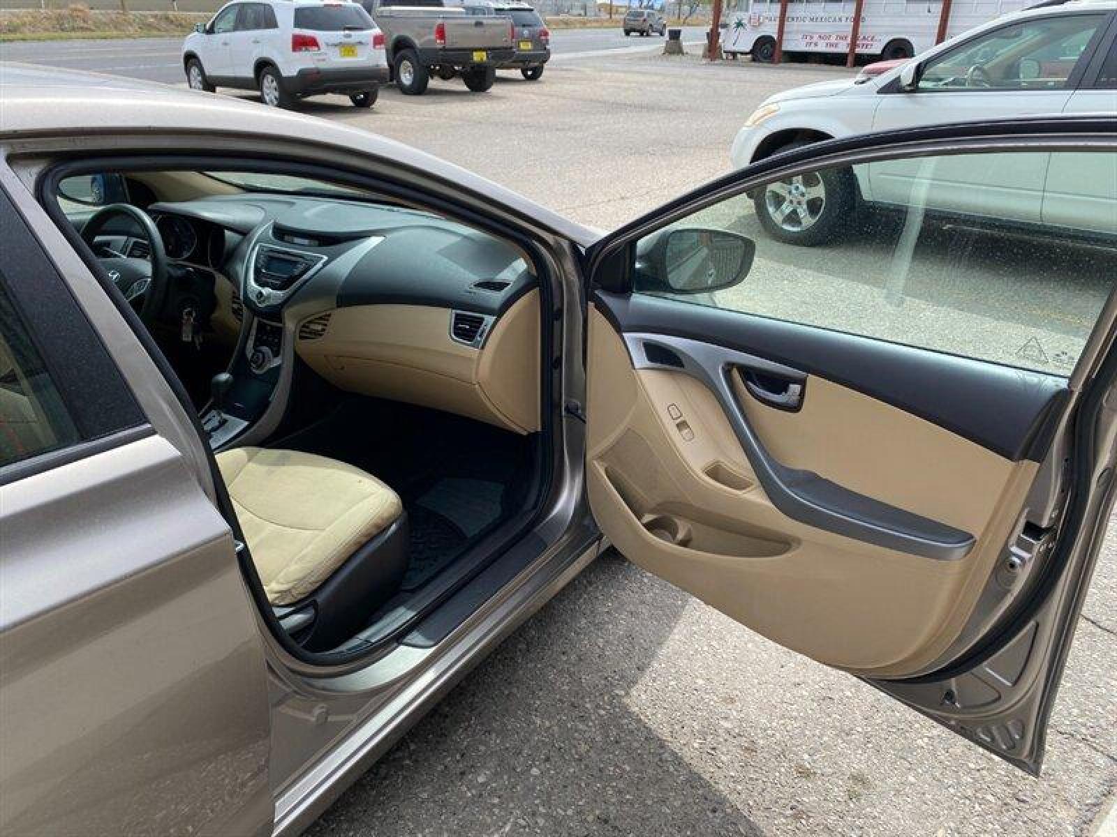 2011 Tan Hyundai ELANTRA GLS (5NPDH4AE5BH) with an 1.8L I4 148hp 131ft. lbs. engine, 6 Speed Manual transmission, located at 842 E South Street, Powell, WY, 82435, (307) 754-7289, 44.752300, -108.746933 - Photo #17