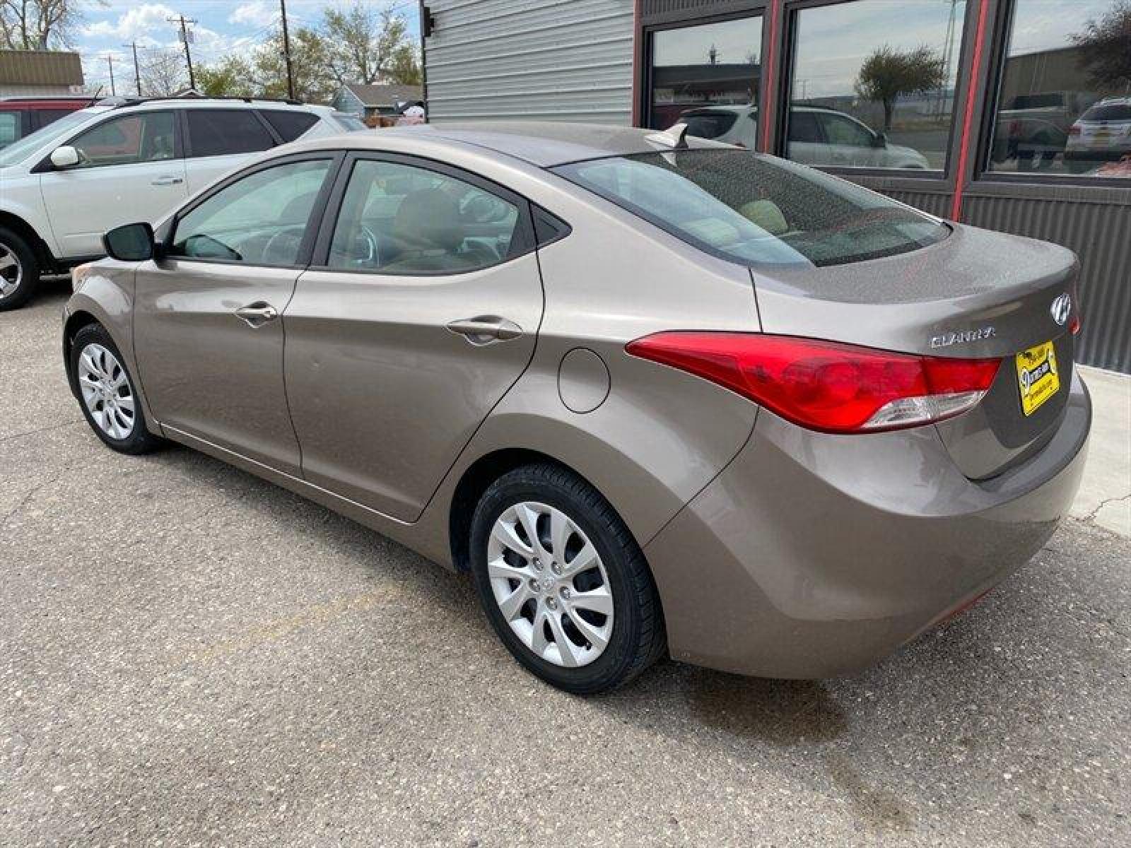2011 Tan Hyundai ELANTRA GLS (5NPDH4AE5BH) with an 1.8L I4 148hp 131ft. lbs. engine, 6 Speed Manual transmission, located at 842 E South Street, Powell, WY, 82435, (307) 754-7289, 44.752300, -108.746933 - Photo #3