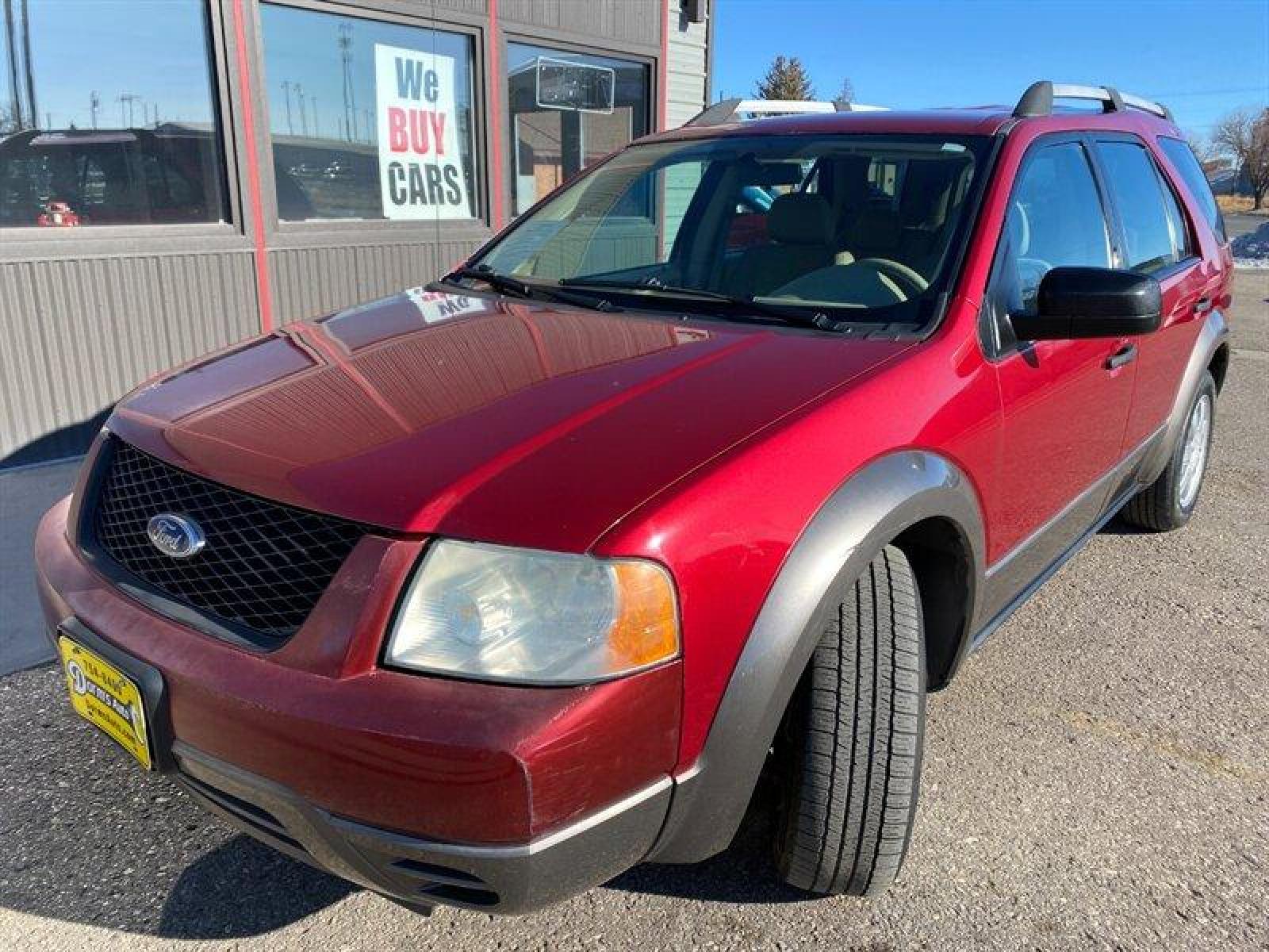 2006 Red Ford Freestyle SE (1FMZK01126G) with an 3.0L V6 203hp 207ft. lbs. engine, Automatic transmission, located at 842 E South Street, Powell, WY, 82435, (307) 754-7289, 44.752300, -108.746933 - Photo #0