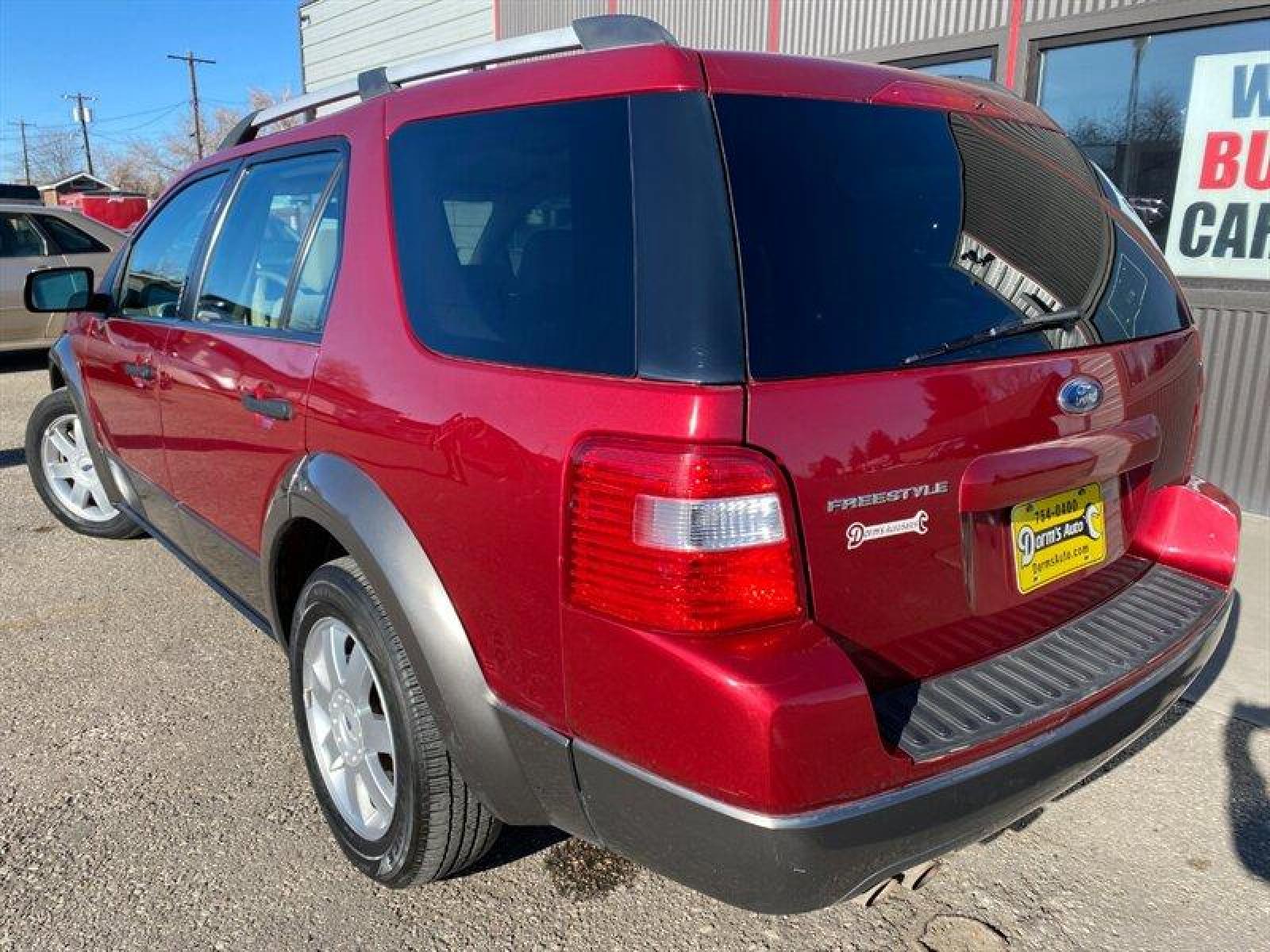 2006 Red Ford Freestyle SE (1FMZK01126G) with an 3.0L V6 203hp 207ft. lbs. engine, Automatic transmission, located at 842 E South Street, Powell, WY, 82435, (307) 754-7289, 44.752300, -108.746933 - Photo #1
