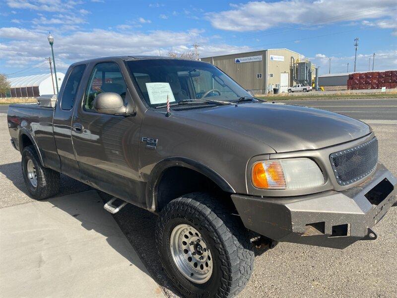 2003 Tan Ford F-150 XL 4dr SuperCab XL (1FTRX18W63N) with an Triton 4.6L V8 231hp 293ft. lbs. engine, 5 Speed Manual transmission, located at 842 E South Street, Powell, WY, 82435, (307) 754-7289, 44.752300, -108.746933- Photo#1