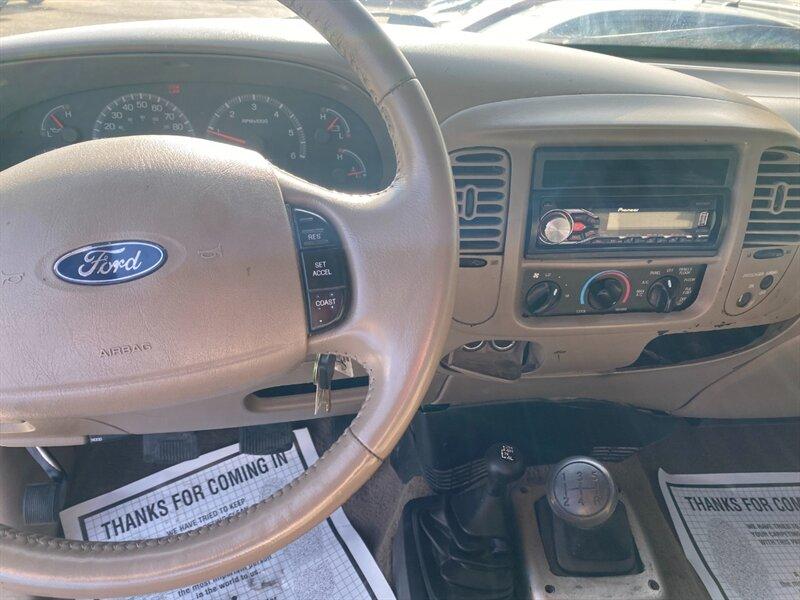 2003 Tan Ford F-150 XL 4dr SuperCab XL (1FTRX18W63N) with an Triton 4.6L V8 231hp 293ft. lbs. engine, 5 Speed Manual transmission, located at 842 E South Street, Powell, WY, 82435, (307) 754-7289, 44.752300, -108.746933- Photo#12