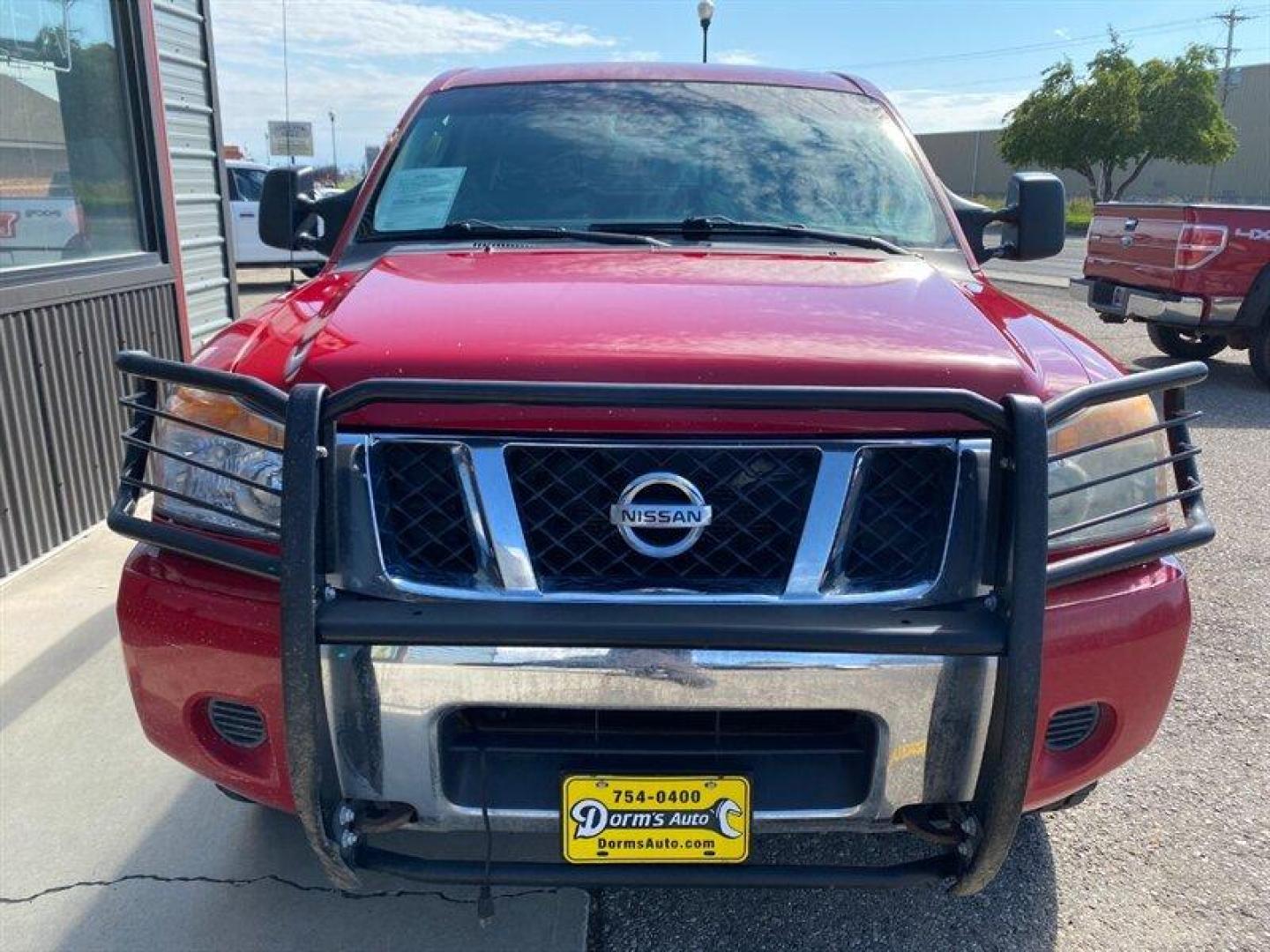 2010 Red Nissan Titan SE (1N6AA0EC2AN) with an 5.6L V8 317hp 385ft. lbs. engine, Automatic transmission, located at 842 E South Street, Powell, WY, 82435, (307) 754-7289, 44.752300, -108.746933 - Photo#18