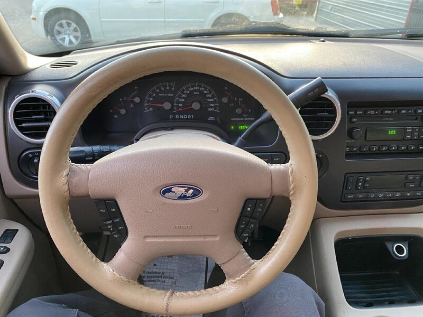 2003 Medium Wedgewood Blue Clearcoat Ford Expedition Eddie Bauer (1FMFU18L13L) with an Triton 5.4L V8 260hp 350ft. lbs. engine, Automatic transmission, located at 842 E South Street, Powell, WY, 82435, (307) 754-7289, 44.752300, -108.746933- Photo#8