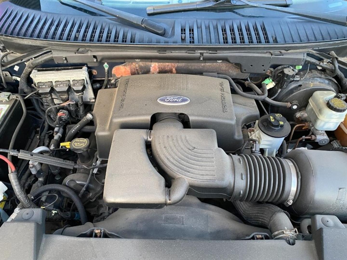 2003 Medium Wedgewood Blue Clearcoat Ford Expedition Eddie Bauer (1FMFU18L13L) with an Triton 5.4L V8 260hp 350ft. lbs. engine, Automatic transmission, located at 842 E South Street, Powell, WY, 82435, (307) 754-7289, 44.752300, -108.746933- Photo#27