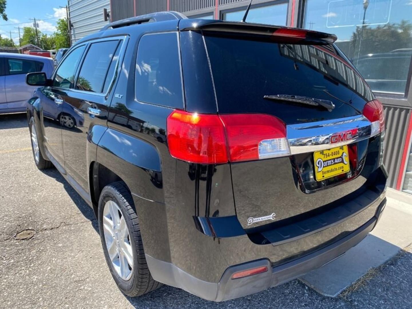 2010 Black GMC Terrain SLT-1 (2CTALFEWXA6) with an 2.4L I4 182hp 174ft. lbs. engine, 6-Speed Shiftable Au transmission, located at 842 E South Street, Powell, WY, 82435, (307) 754-7289, 44.752300, -108.746933- Photo#3