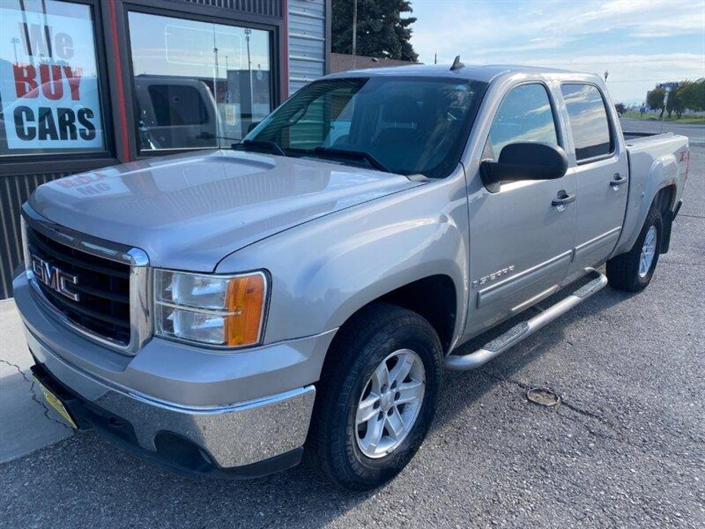 2008 Silver GMC Sierra 1500 Work Truck (2GTEK133381) with an Vortec Aluminum Block 5.3L Flex Fuel V8 315hp 338f engine, Automatic transmission, located at 842 E South Street, Powell, WY, 82435, (307) 754-7289, 44.752300, -108.746933 - Photo#0