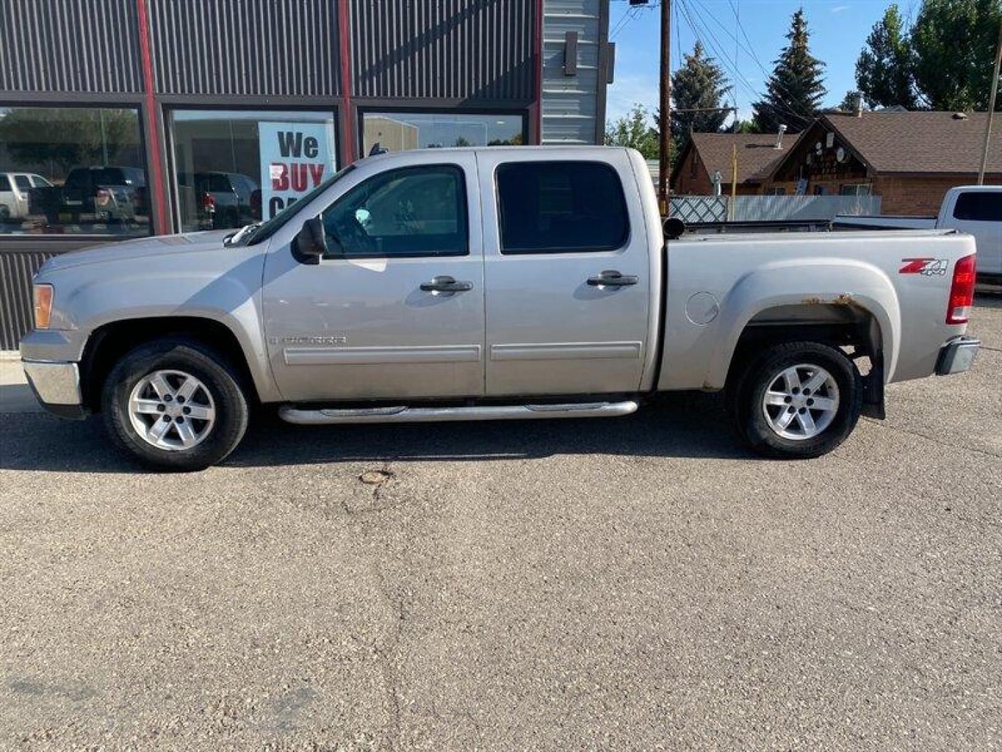 2008 Silver GMC Sierra 1500 Work Truck (2GTEK133381) with an Vortec Aluminum Block 5.3L Flex Fuel V8 315hp 338f engine, Automatic transmission, located at 842 E South Street, Powell, WY, 82435, (307) 754-7289, 44.752300, -108.746933 - Photo#19