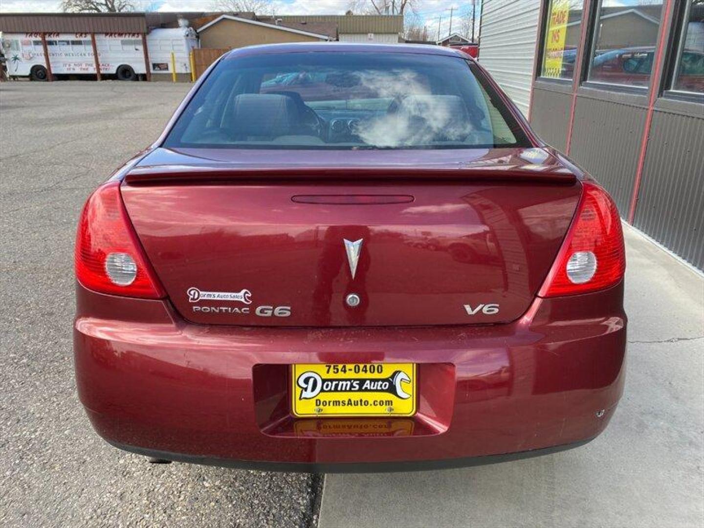 2009 Performance Red Metallic Pontiac G6 (1G2ZG57N594) with an 3.5L V6 219hp 219ft. lbs. engine, Automatic transmission, located at 842 E South Street, Powell, WY, 82435, (307) 754-7289, 44.752300, -108.746933 - Photo#25