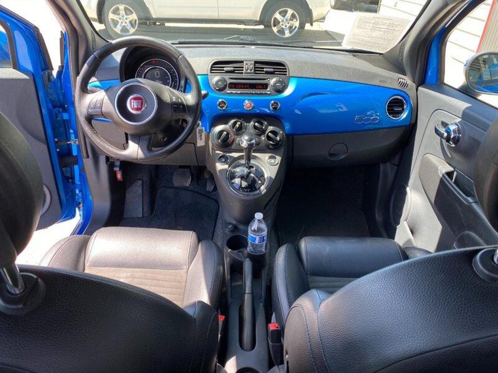 2015 Blue FIAT 500 Sport (3C3CFFBR7FT) with an 1.4L I4 101hp 98ft. lbs. engine, 5 Speed Manual transmission, located at 842 E South Street, Powell, WY, 82435, (307) 754-7289, 44.752300, -108.746933 - Photo #9
