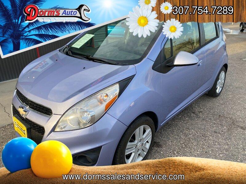 2015 Denim Metallic Chevrolet Spark 1LT CVT (KL8CD6S99FC) with an Ecotec 1.2L I4 84hp 83ft. lbs. engine, Automatic transmission, located at 842 E South Street, Powell, WY, 82435, (307) 754-7289, 44.752300, -108.746933- Photo#0