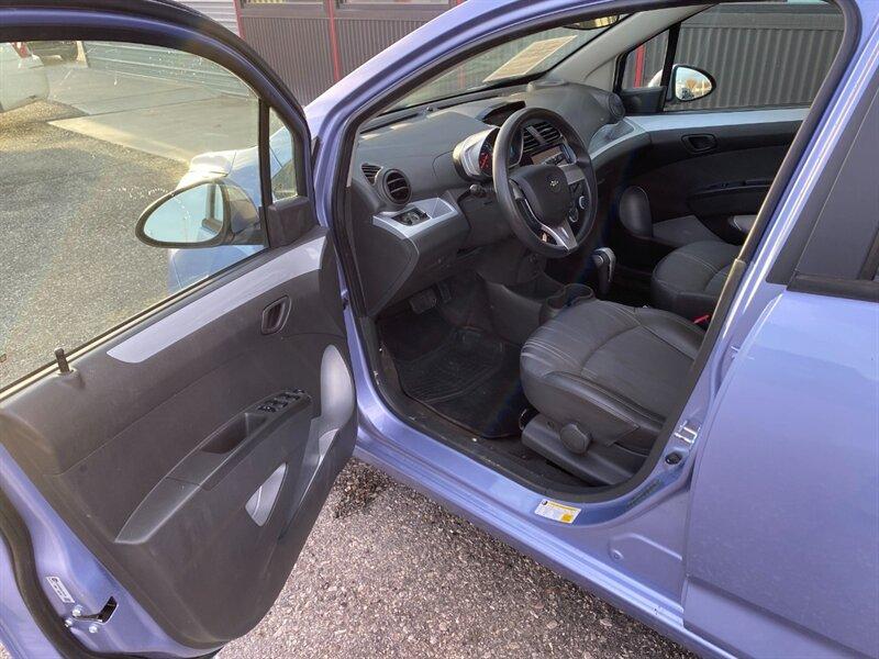 2015 Denim Metallic Chevrolet Spark 1LT CVT (KL8CD6S99FC) with an Ecotec 1.2L I4 84hp 83ft. lbs. engine, Automatic transmission, located at 842 E South Street, Powell, WY, 82435, (307) 754-7289, 44.752300, -108.746933- Photo#4