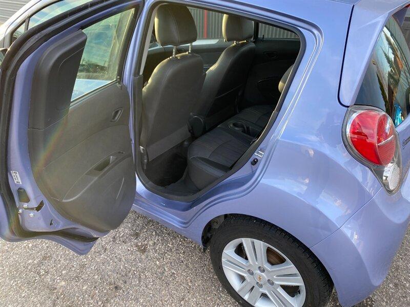 2015 Denim Metallic Chevrolet Spark 1LT CVT (KL8CD6S99FC) with an Ecotec 1.2L I4 84hp 83ft. lbs. engine, Automatic transmission, located at 842 E South Street, Powell, WY, 82435, (307) 754-7289, 44.752300, -108.746933- Photo#10