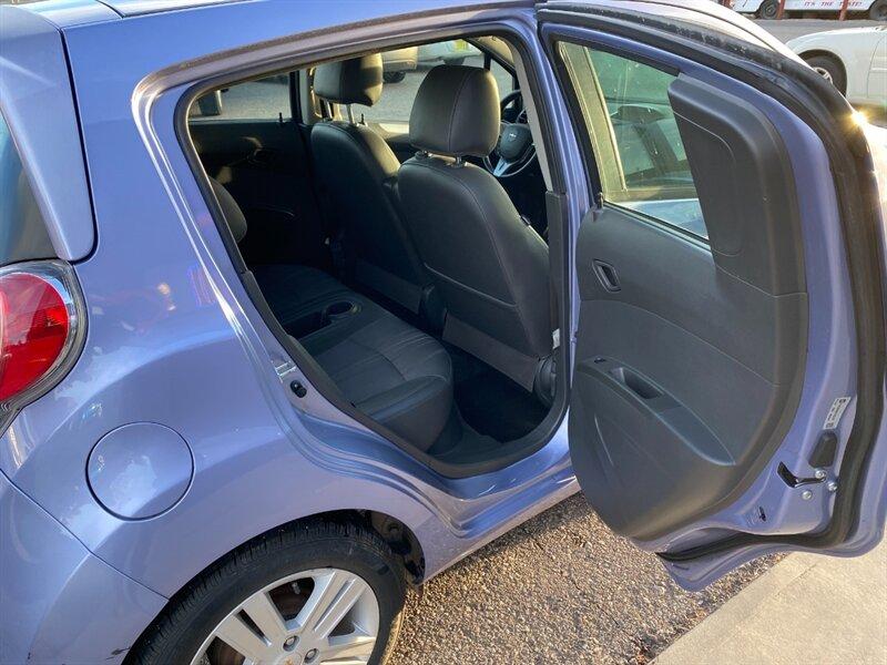 2015 Denim Metallic Chevrolet Spark 1LT CVT (KL8CD6S99FC) with an Ecotec 1.2L I4 84hp 83ft. lbs. engine, Automatic transmission, located at 842 E South Street, Powell, WY, 82435, (307) 754-7289, 44.752300, -108.746933- Photo#14