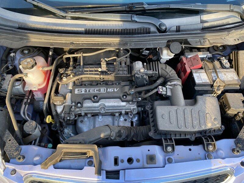 2015 Denim Metallic Chevrolet Spark 1LT CVT (KL8CD6S99FC) with an Ecotec 1.2L I4 84hp 83ft. lbs. engine, Automatic transmission, located at 842 E South Street, Powell, WY, 82435, (307) 754-7289, 44.752300, -108.746933- Photo#22