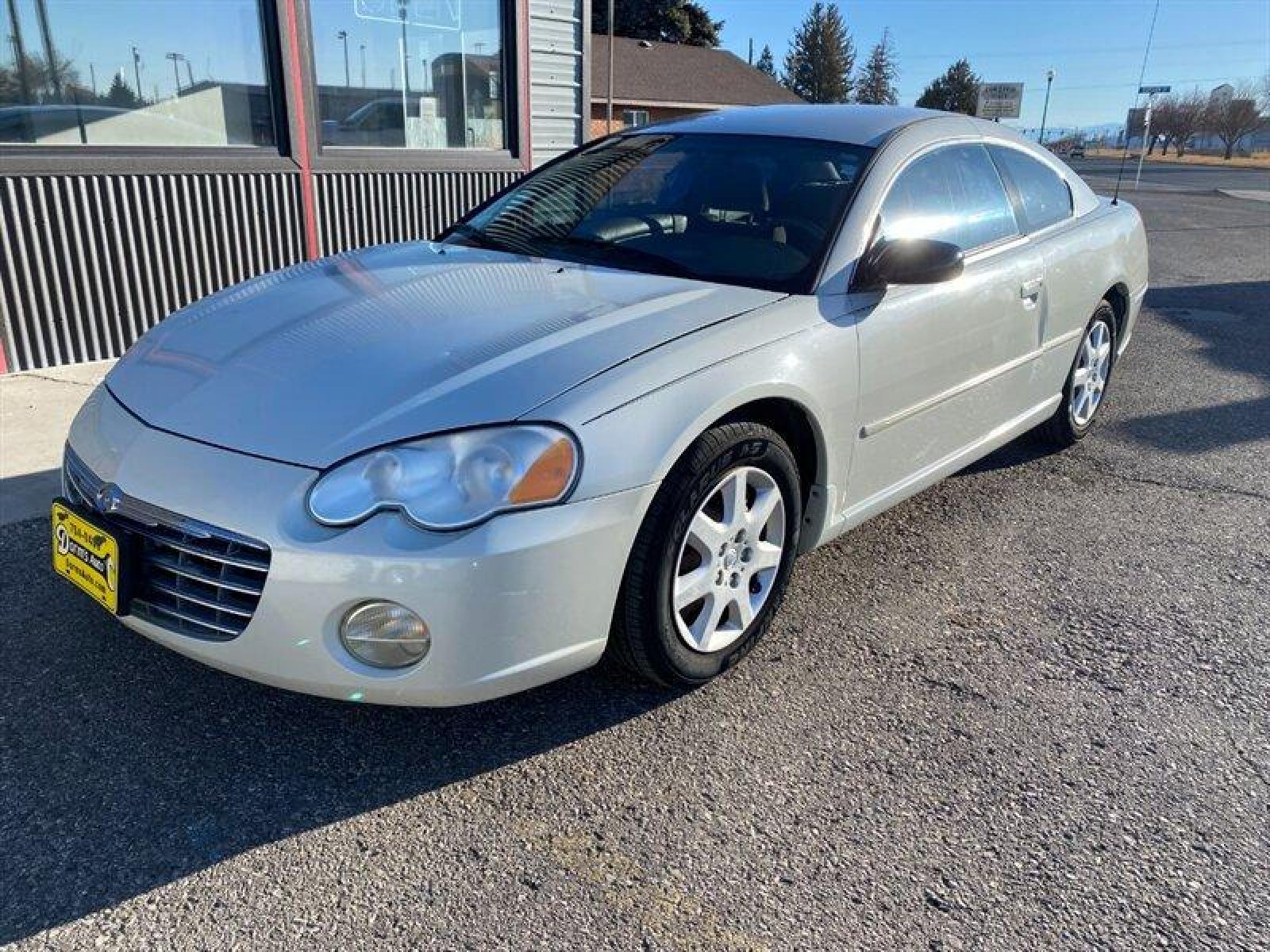 2003 Satin White Pearlcoat Chrysler Sebring LX (4C3AG42G73E) with an 2L NA I4 single overhead cam (SOHC) 16V engine, Automatic transmission, located at 842 E South Street, Powell, WY, 82435, (307) 754-7289, 44.752300, -108.746933 - Photo #0