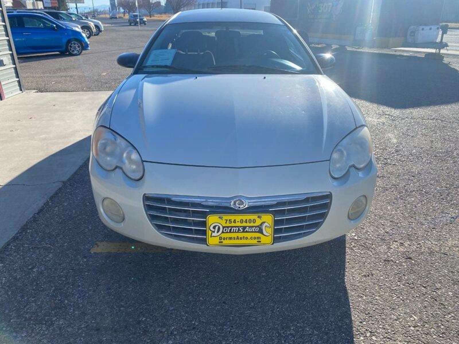 2003 Satin White Pearlcoat Chrysler Sebring LX (4C3AG42G73E) with an 2L NA I4 single overhead cam (SOHC) 16V engine, Automatic transmission, located at 842 E South Street, Powell, WY, 82435, (307) 754-7289, 44.752300, -108.746933 - Photo #13