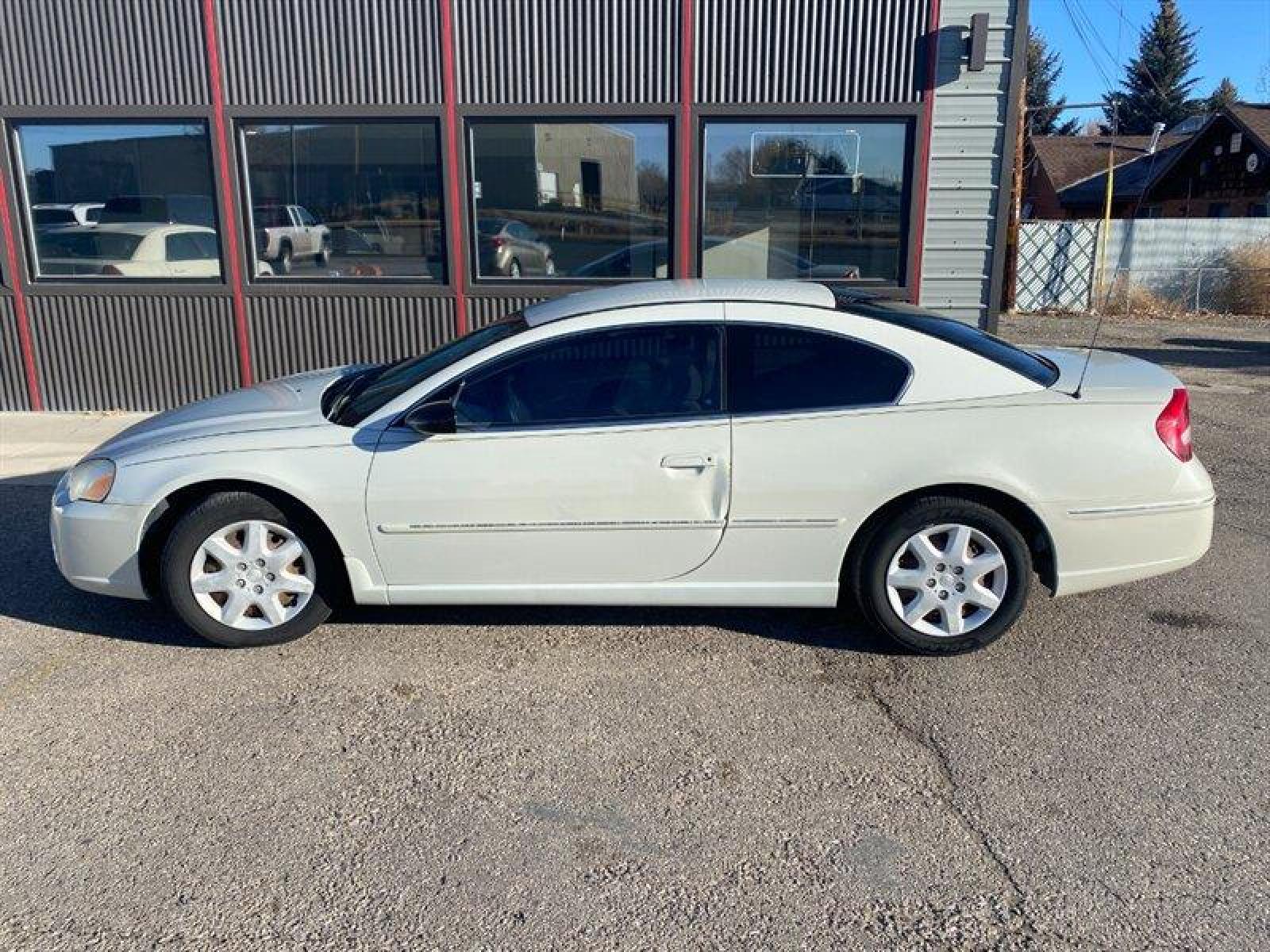 2003 Satin White Pearlcoat Chrysler Sebring LX (4C3AG42G73E) with an 2L NA I4 single overhead cam (SOHC) 16V engine, Automatic transmission, located at 842 E South Street, Powell, WY, 82435, (307) 754-7289, 44.752300, -108.746933 - Photo #16