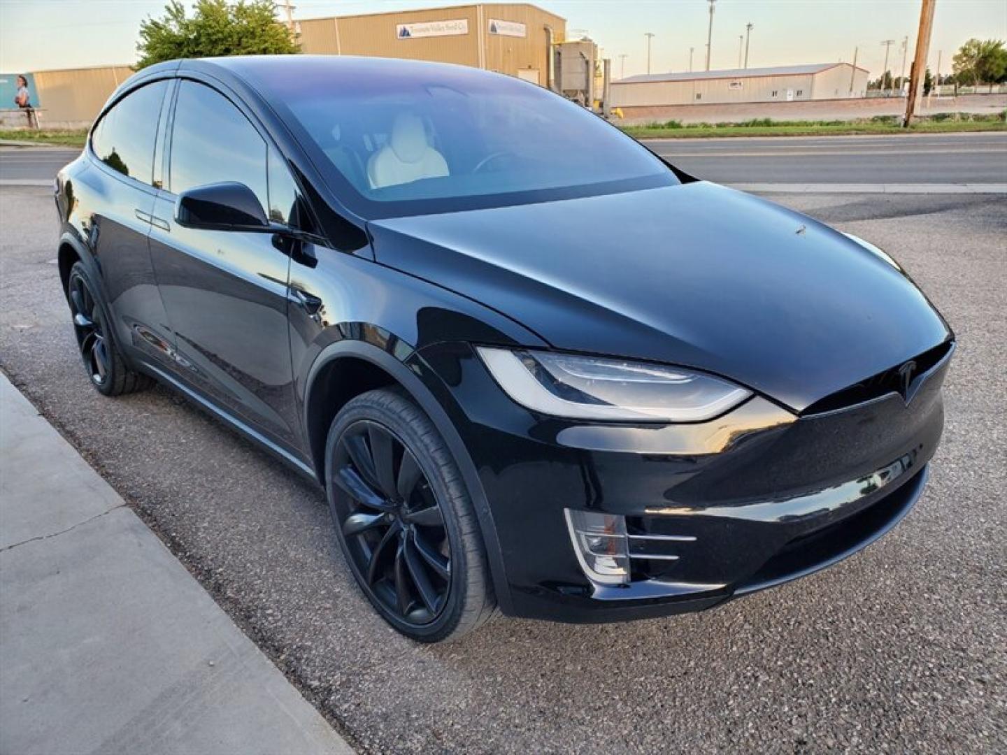 2019 Solid Black Tesla Model X Performance (5YJXCBE46KF) with an Electric 762hp 730ft. lbs. engine, Automatic transmission, located at 842 E South Street, Powell, WY, 82435, (307) 754-7289, 44.752300, -108.746933- Photo#1