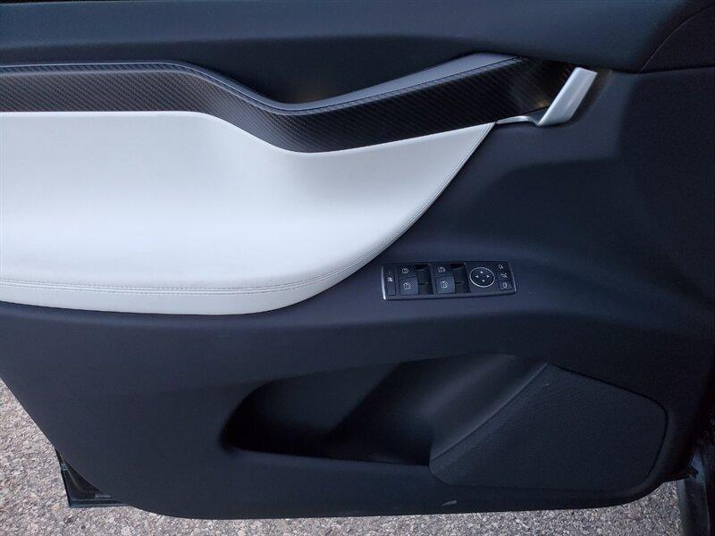 2019 Solid Black Tesla Model X Performance (5YJXCBE46KF) with an Electric 762hp 730ft. lbs. engine, Automatic transmission, located at 842 E South Street, Powell, WY, 82435, (307) 754-7289, 44.752300, -108.746933- Photo#5