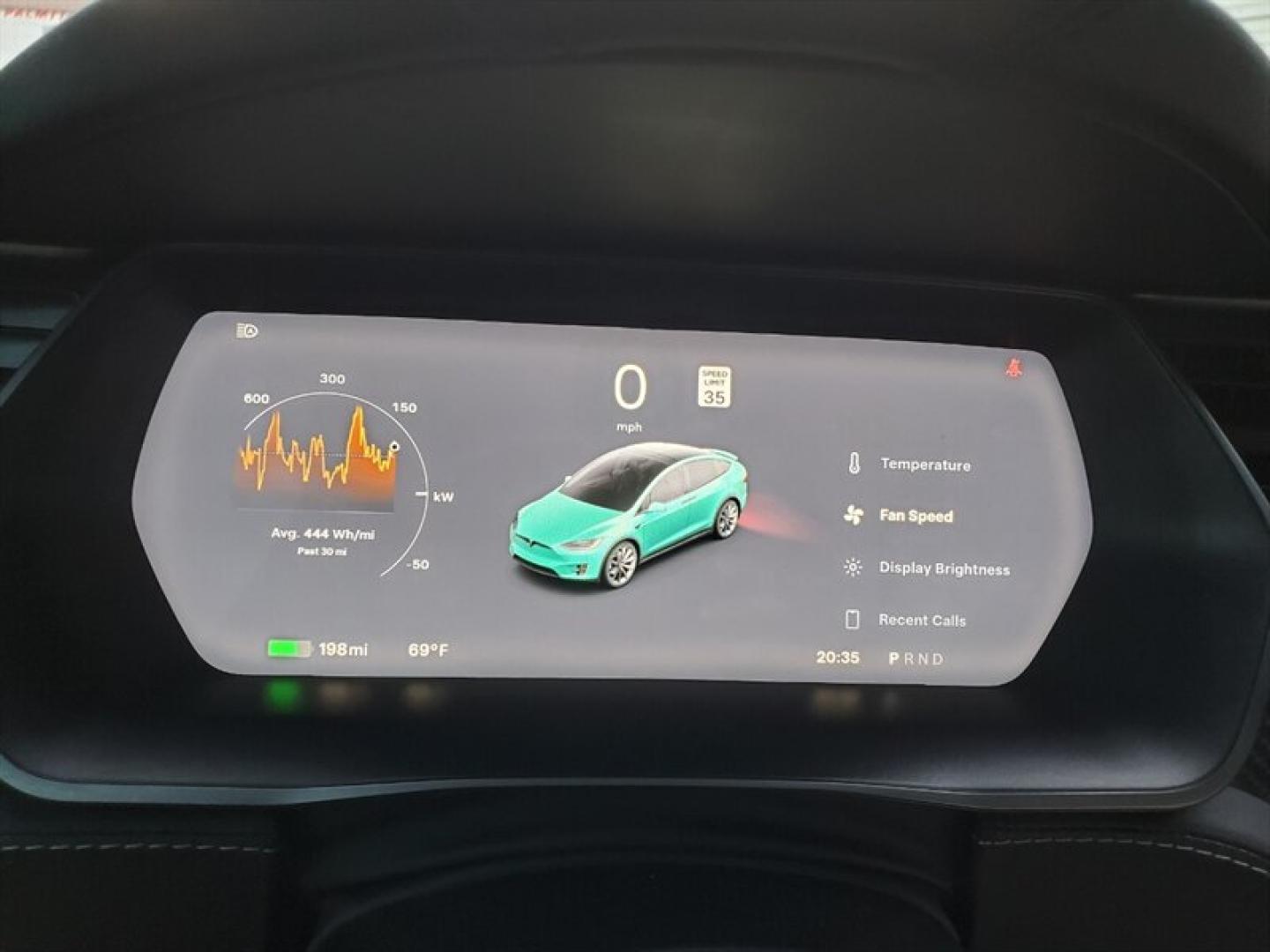 2019 Solid Black Tesla Model X Performance (5YJXCBE46KF) with an Electric 762hp 730ft. lbs. engine, Automatic transmission, located at 842 E South Street, Powell, WY, 82435, (307) 754-7289, 44.752300, -108.746933- Photo#7