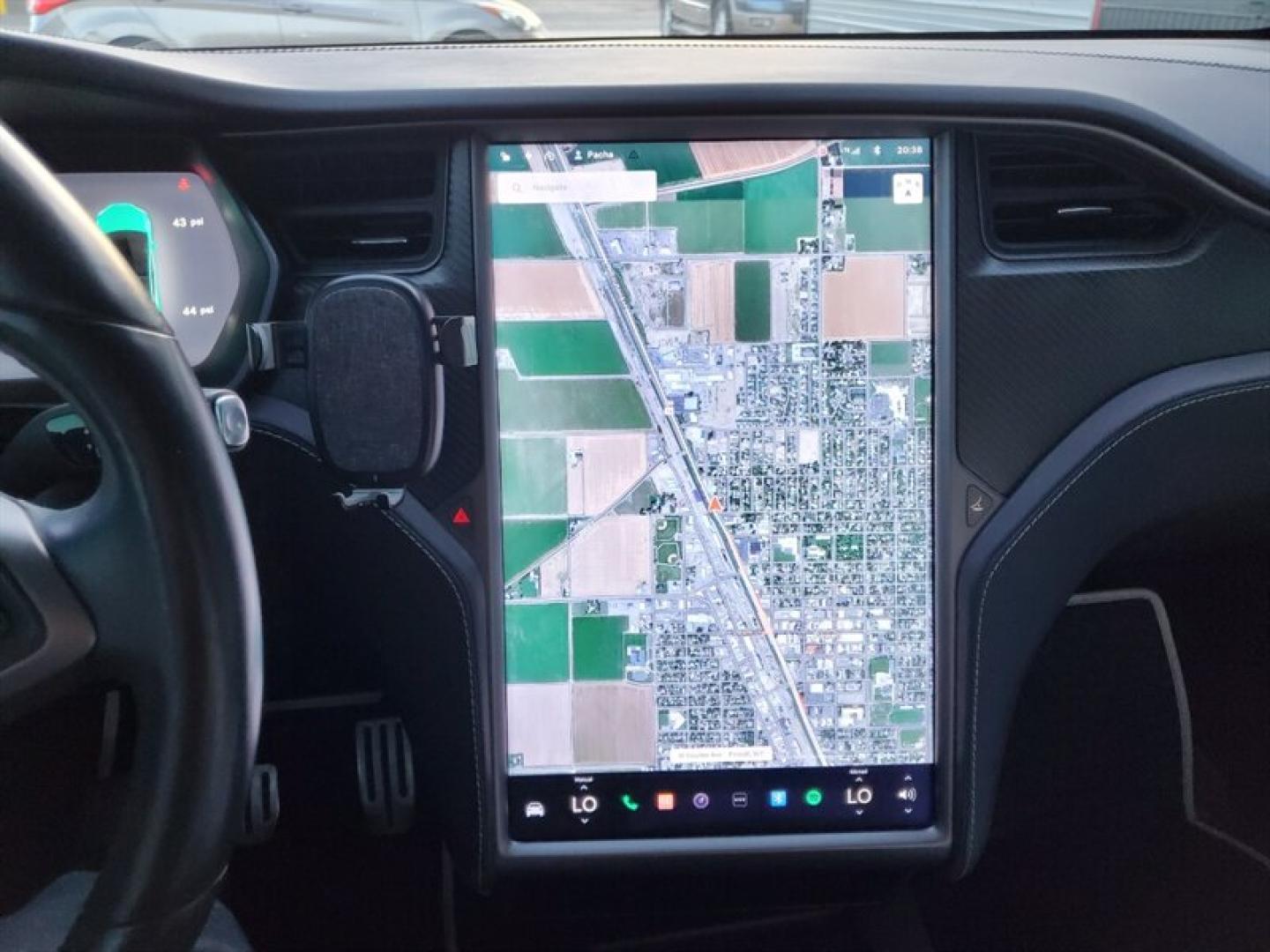 2019 Solid Black Tesla Model X Performance (5YJXCBE46KF) with an Electric 762hp 730ft. lbs. engine, Automatic transmission, located at 842 E South Street, Powell, WY, 82435, (307) 754-7289, 44.752300, -108.746933- Photo#16