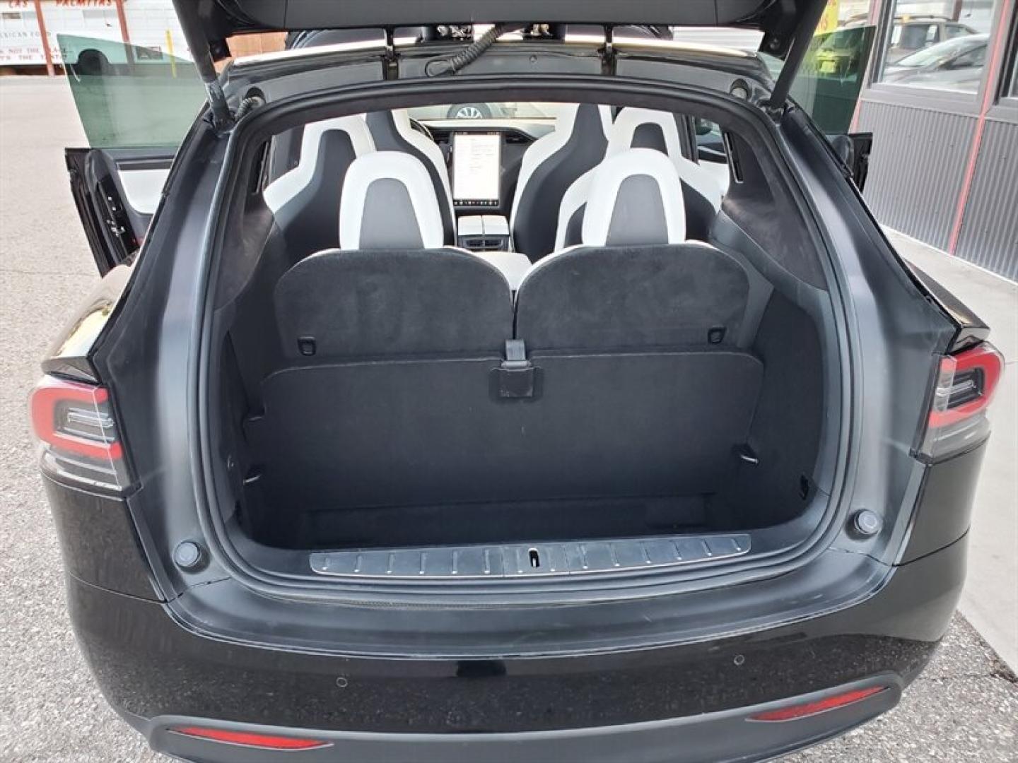 2019 Solid Black Tesla Model X Performance (5YJXCBE46KF) with an Electric 762hp 730ft. lbs. engine, Automatic transmission, located at 842 E South Street, Powell, WY, 82435, (307) 754-7289, 44.752300, -108.746933- Photo#21