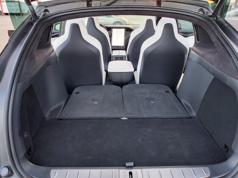 2019 Solid Black Tesla Model X Performance (5YJXCBE46KF) with an Electric 762hp 730ft. lbs. engine, Automatic transmission, located at 842 E South Street, Powell, WY, 82435, (307) 754-7289, 44.752300, -108.746933- Photo#22