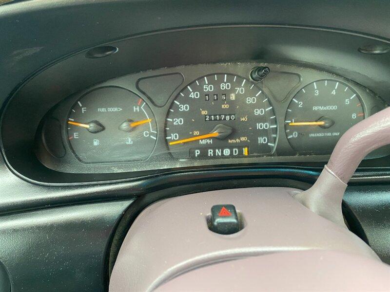 1996 Midnight Red Clearcoat Metallic Ford Taurus GL (1FALP52U2TA) with an 3.0L V6 145hp 170ft. lbs. engine, Automatic transmission, located at 842 E South Street, Powell, WY, 82435, (307) 754-7289, 44.752300, -108.746933- Photo#7