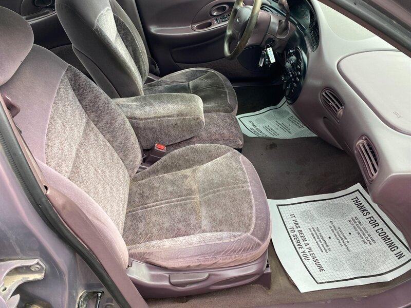 1996 Midnight Red Clearcoat Metallic Ford Taurus GL (1FALP52U2TA) with an 3.0L V6 145hp 170ft. lbs. engine, Automatic transmission, located at 842 E South Street, Powell, WY, 82435, (307) 754-7289, 44.752300, -108.746933- Photo#19