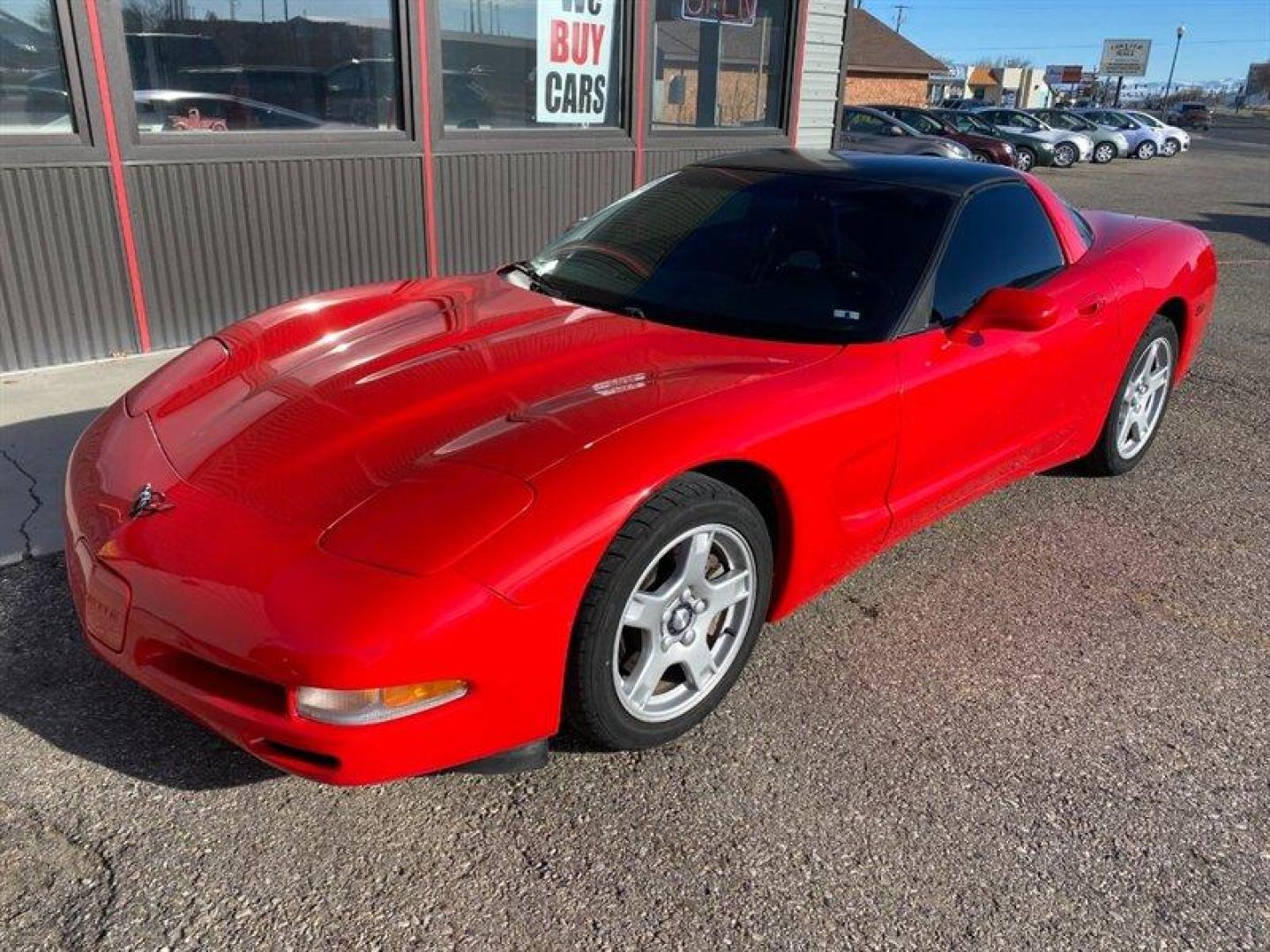 1997 Light Carmine Red Metallic Chevrolet Corvette (1G1YY22GXV5) with an 5L NA V8 overhead valves (OHV) 16V engine, Automatic transmission, located at 842 E South Street, Powell, WY, 82435, (307) 754-7289, 44.752300, -108.746933 - Photo#0