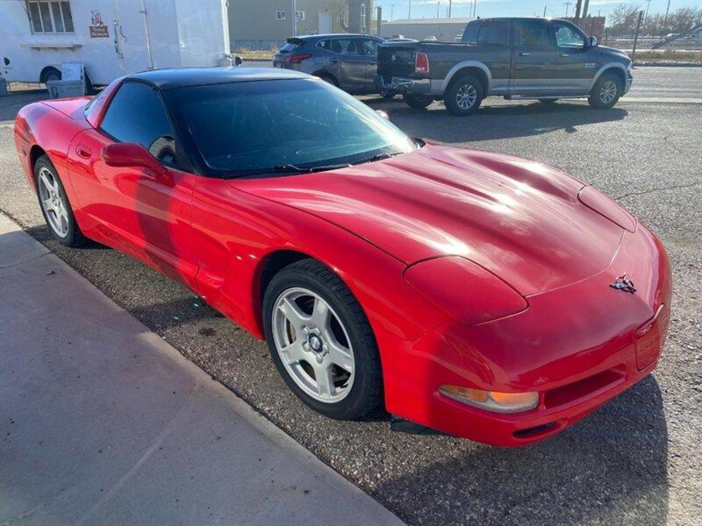 1997 Light Carmine Red Metallic Chevrolet Corvette (1G1YY22GXV5) with an 5L NA V8 overhead valves (OHV) 16V engine, Automatic transmission, located at 842 E South Street, Powell, WY, 82435, (307) 754-7289, 44.752300, -108.746933 - Photo#1