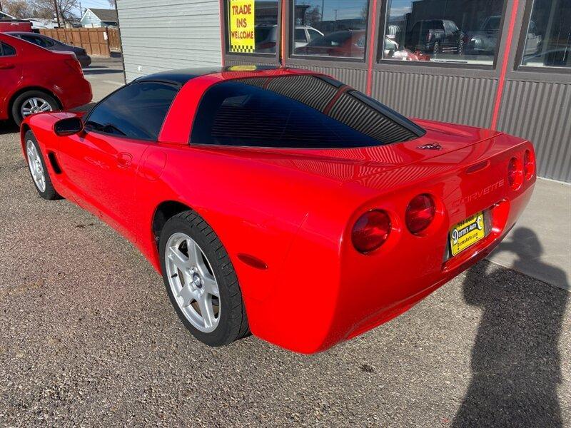 1997 Light Carmine Red Metallic Chevrolet Corvette (1G1YY22GXV5) with an 5L NA V8 overhead valves (OHV) 16V engine, Automatic transmission, located at 842 E South Street, Powell, WY, 82435, (307) 754-7289, 44.752300, -108.746933- Photo#3