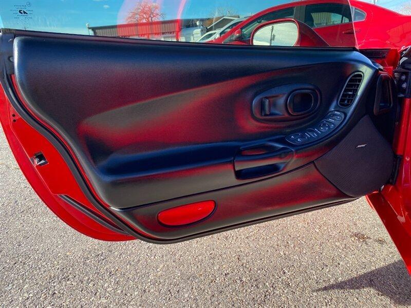 1997 Light Carmine Red Metallic Chevrolet Corvette (1G1YY22GXV5) with an 5L NA V8 overhead valves (OHV) 16V engine, Automatic transmission, located at 842 E South Street, Powell, WY, 82435, (307) 754-7289, 44.752300, -108.746933- Photo#5