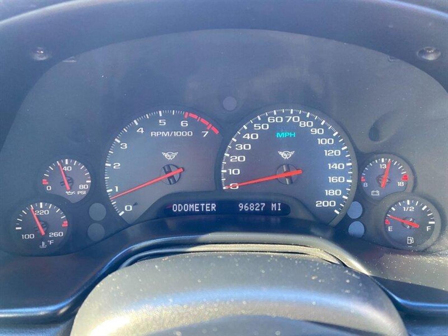 1997 Light Carmine Red Metallic Chevrolet Corvette (1G1YY22GXV5) with an 5L NA V8 overhead valves (OHV) 16V engine, Automatic transmission, located at 842 E South Street, Powell, WY, 82435, (307) 754-7289, 44.752300, -108.746933 - Photo#7