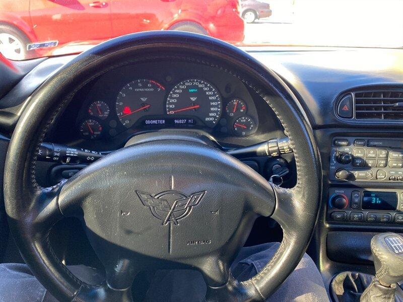 1997 Light Carmine Red Metallic Chevrolet Corvette (1G1YY22GXV5) with an 5L NA V8 overhead valves (OHV) 16V engine, Automatic transmission, located at 842 E South Street, Powell, WY, 82435, (307) 754-7289, 44.752300, -108.746933- Photo#8
