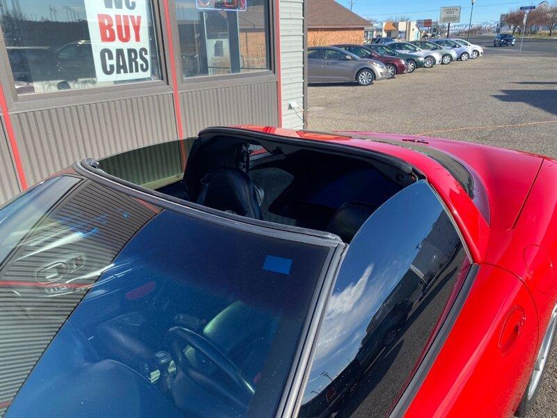1997 Light Carmine Red Metallic Chevrolet Corvette (1G1YY22GXV5) with an 5L NA V8 overhead valves (OHV) 16V engine, Automatic transmission, located at 842 E South Street, Powell, WY, 82435, (307) 754-7289, 44.752300, -108.746933- Photo#16