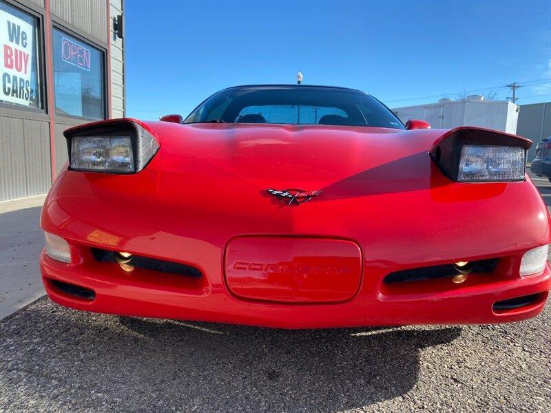 1997 Light Carmine Red Metallic Chevrolet Corvette (1G1YY22GXV5) with an 5L NA V8 overhead valves (OHV) 16V engine, Automatic transmission, located at 842 E South Street, Powell, WY, 82435, (307) 754-7289, 44.752300, -108.746933- Photo#21