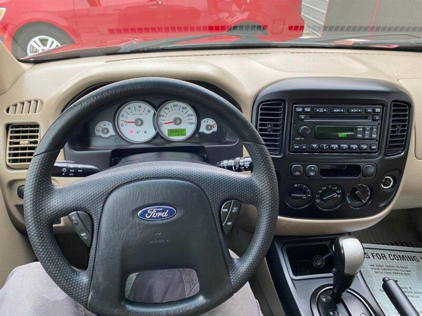 2007 Redfire Clearcoat Metallic Ford Escape XLS (1FMYU92Z17K) with an 2.3L inline 4 double overhead camshaft 16V engine, 5 Speed Manual transmission, located at 842 E South Street, Powell, WY, 82435, (307) 754-7289, 44.752300, -108.746933 - Photo#9