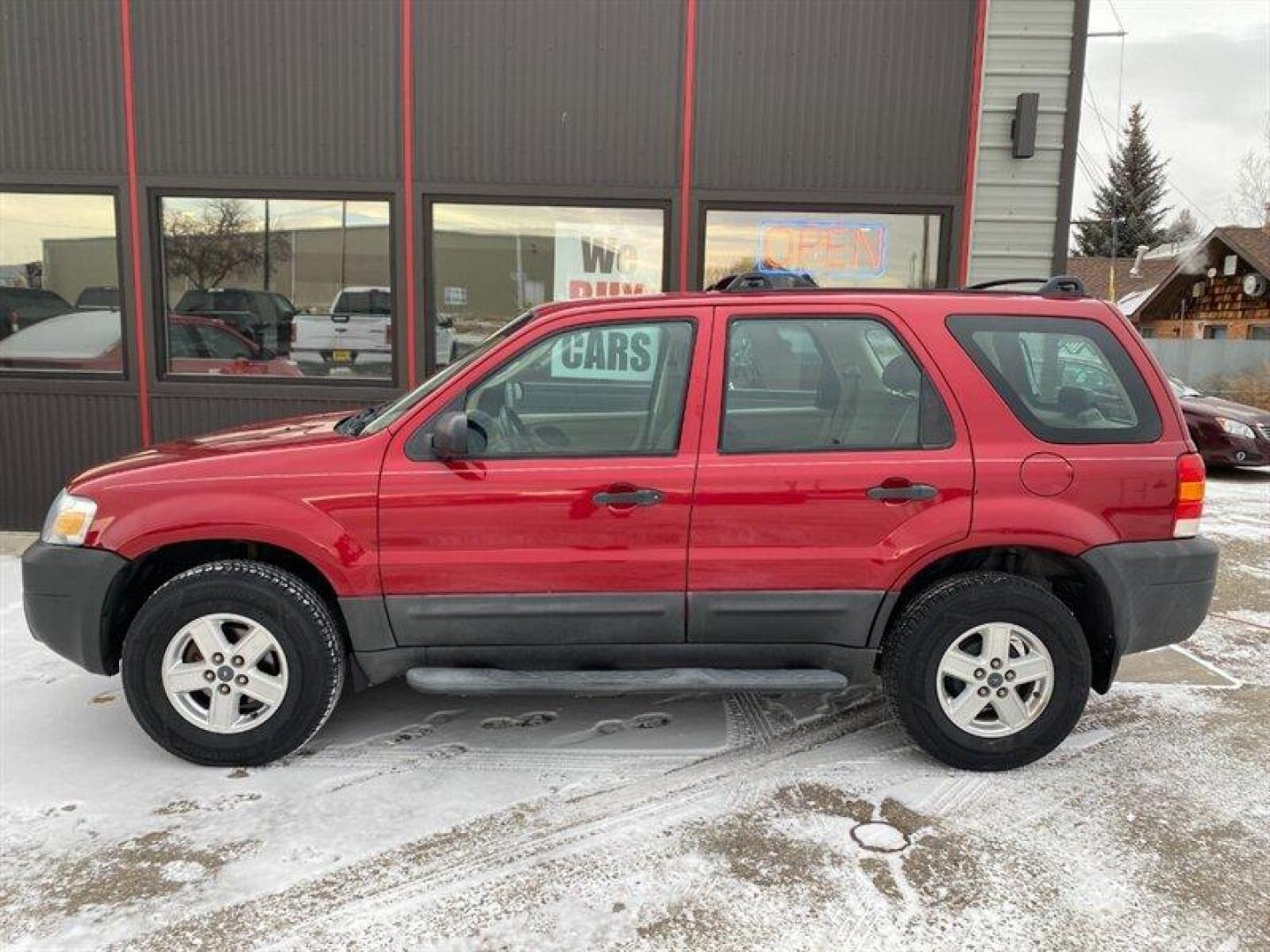 2007 Redfire Clearcoat Metallic Ford Escape XLS (1FMYU92Z17K) with an 2.3L inline 4 double overhead camshaft 16V engine, 5 Speed Manual transmission, located at 842 E South Street, Powell, WY, 82435, (307) 754-7289, 44.752300, -108.746933 - Photo#26