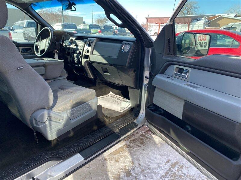 2011 Ingot Silver Metallic Ford F-150 XL (1FTFX1EF1BF) with an 5.0L Flex Fuel V8 360hp 380ft. lbs. engine, Automatic transmission, located at 842 E South Street, Powell, WY, 82435, (307) 754-7289, 44.752300, -108.746933- Photo#10
