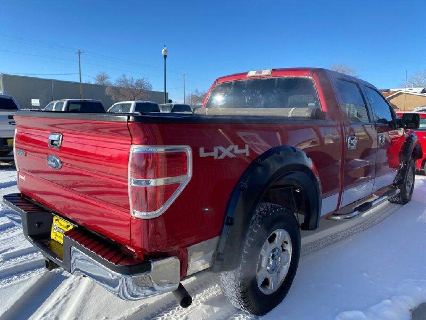 2009 Royal Red Clearcoat Metallic Ford F-150 XL (1FTPW14V19F) with an Triton 5.4L Flex Fuel V8 320hp 390ft. lbs. engine, Automatic transmission, located at 842 E South Street, Powell, WY, 82435, (307) 754-7289, 44.752300, -108.746933 - Photo#2