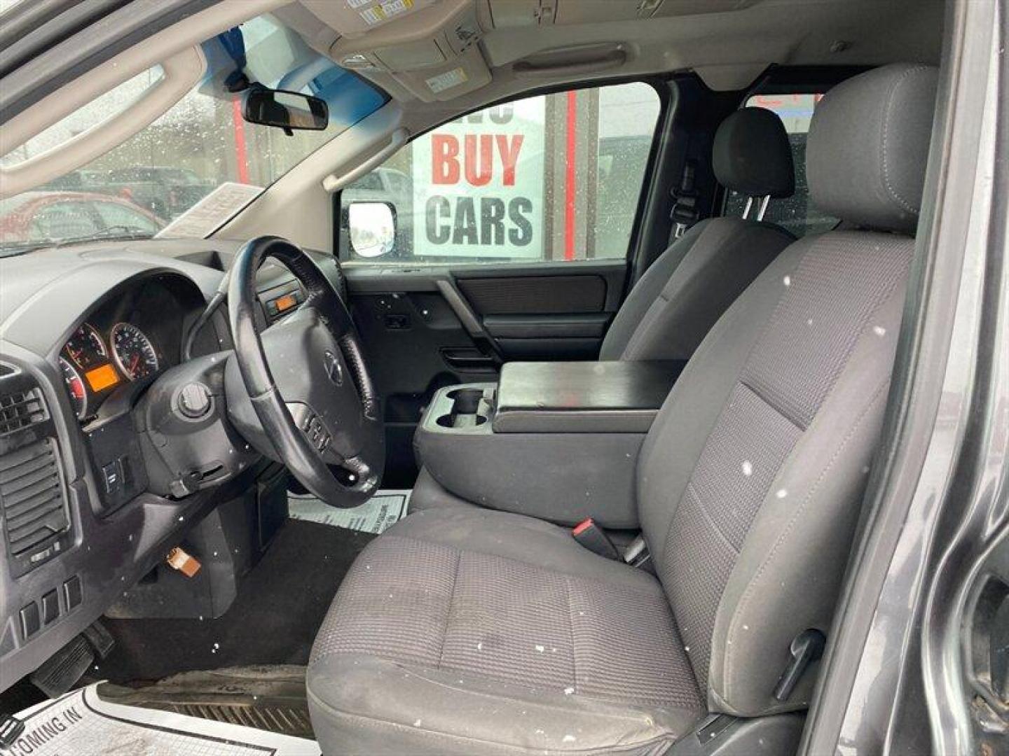 2008 Gray Nissan Titan XE (1N6AA06C88N) with an 5.6L V8 317hp 385ft. lbs. engine, Automatic transmission, located at 842 E South Street, Powell, WY, 82435, (307) 754-7289, 44.752300, -108.746933 - Photo#6