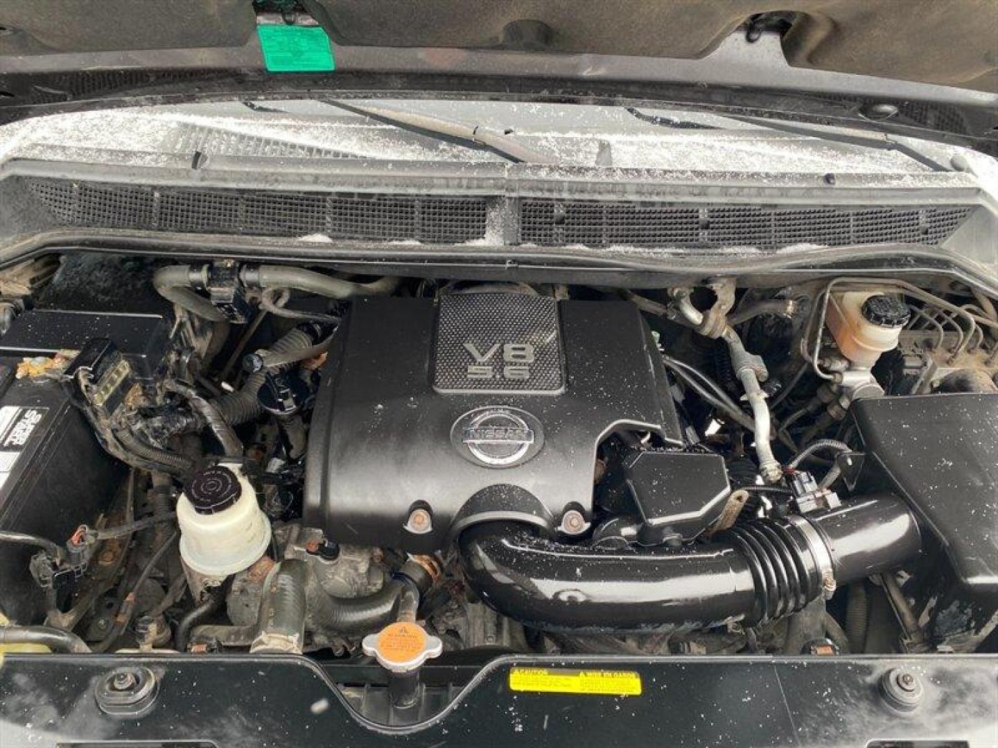 2008 Gray Nissan Titan XE (1N6AA06C88N) with an 5.6L V8 317hp 385ft. lbs. engine, Automatic transmission, located at 842 E South Street, Powell, WY, 82435, (307) 754-7289, 44.752300, -108.746933 - Photo#18