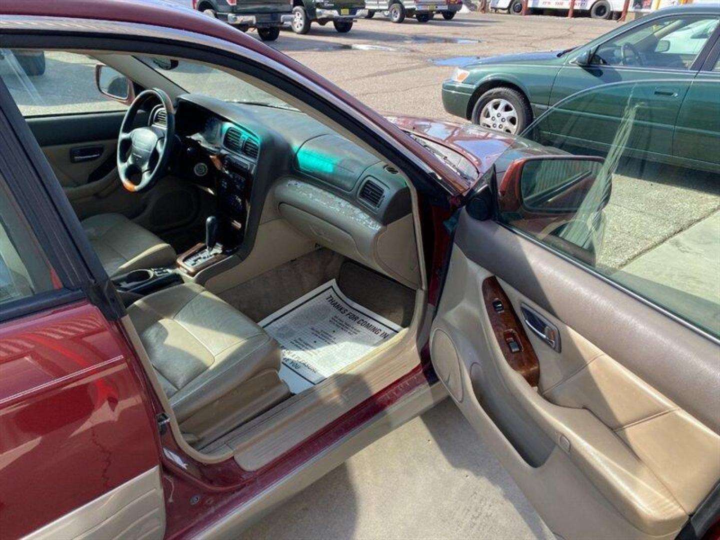 2002 Regatta Red Pearl Subaru Outback H6 3.0 VDC (4S3BE896727) with an 3.0L NA H6 double overhead cam (DOHC) 24V engine, Automatic transmission, located at 842 E South Street, Powell, WY, 82435, (307) 754-7289, 44.752300, -108.746933 - Photo#16