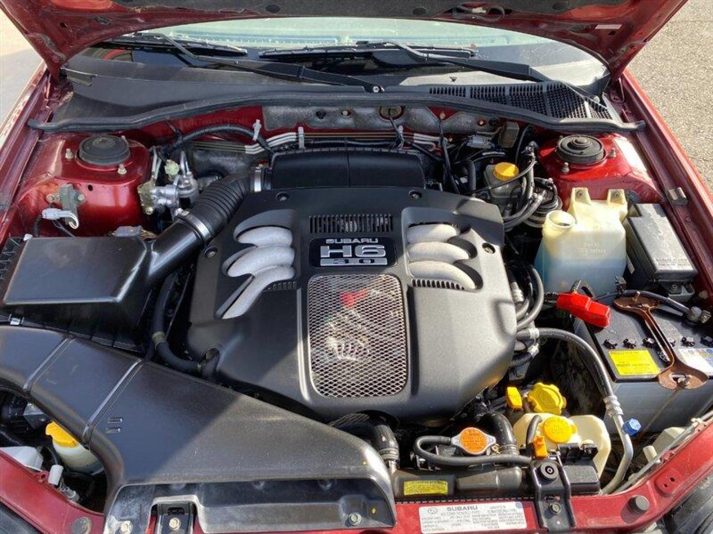 2002 Regatta Red Pearl Subaru Outback H6 3.0 VDC (4S3BE896727) with an 3.0L NA H6 double overhead cam (DOHC) 24V engine, Automatic transmission, located at 842 E South Street, Powell, WY, 82435, (307) 754-7289, 44.752300, -108.746933 - Photo#19