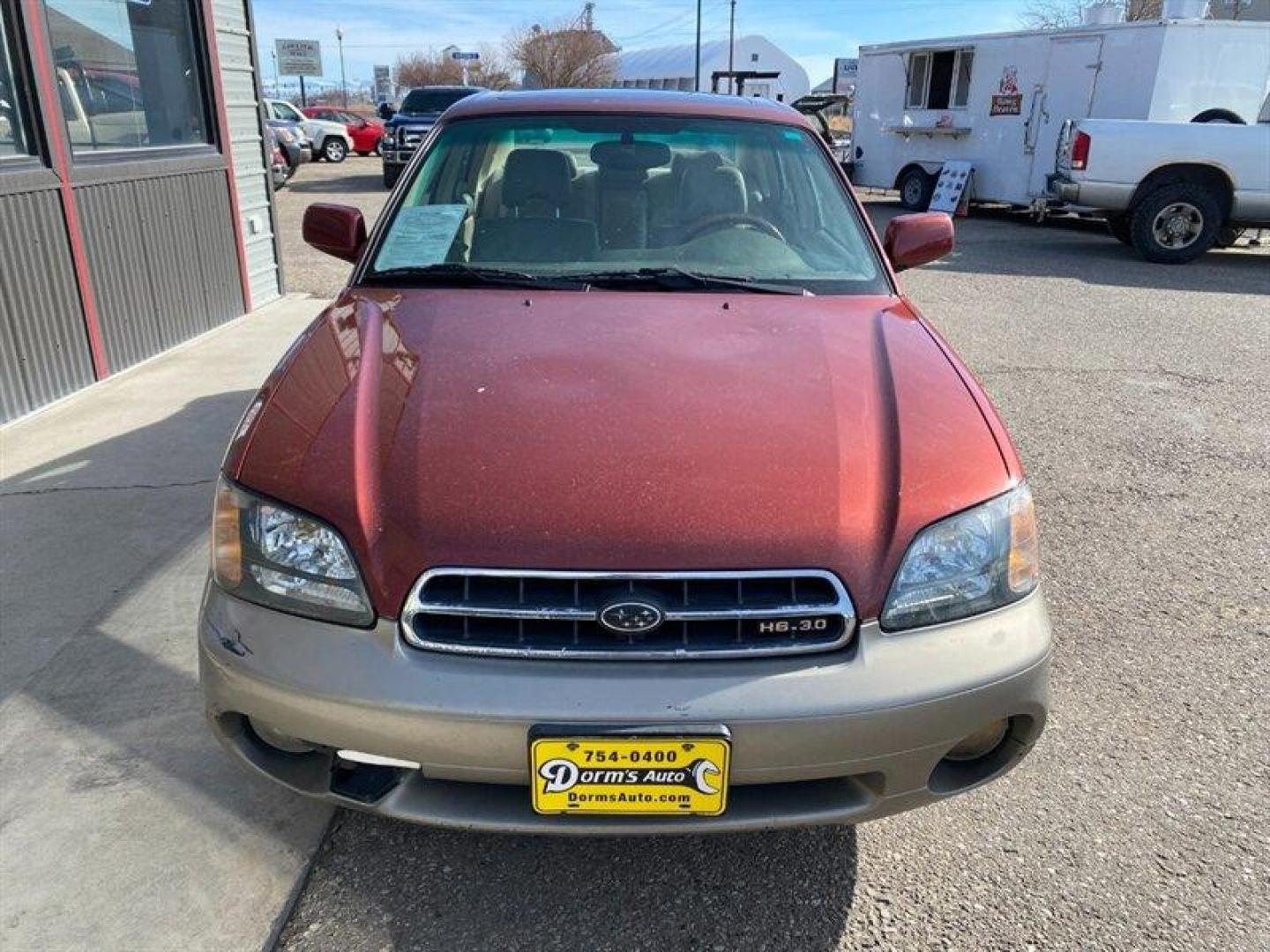 2002 Regatta Red Pearl Subaru Outback H6 3.0 VDC (4S3BE896727) with an 3.0L NA H6 double overhead cam (DOHC) 24V engine, Automatic transmission, located at 842 E South Street, Powell, WY, 82435, (307) 754-7289, 44.752300, -108.746933 - Photo#24